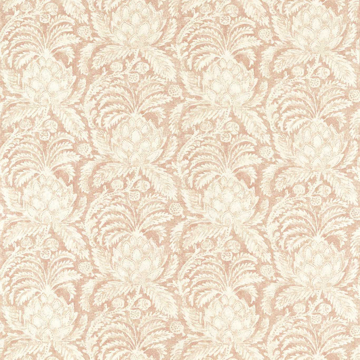 Zoffany Pina de Indes Tuscan Pink Fabric ZART322763