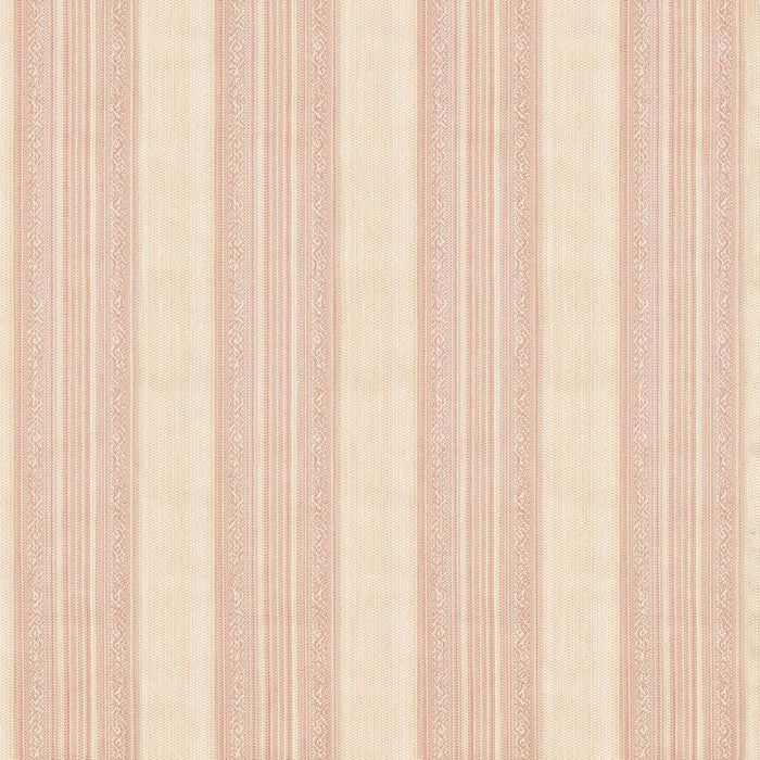 Zoffany Hanover Stripe Tuscan Pink Fabric Sample ZARW333359