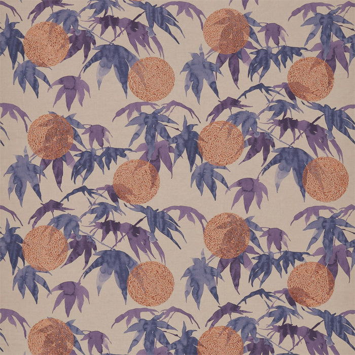 Zoffany Acer Indigo/Ink 332442 Fabric Sample ZATM332442