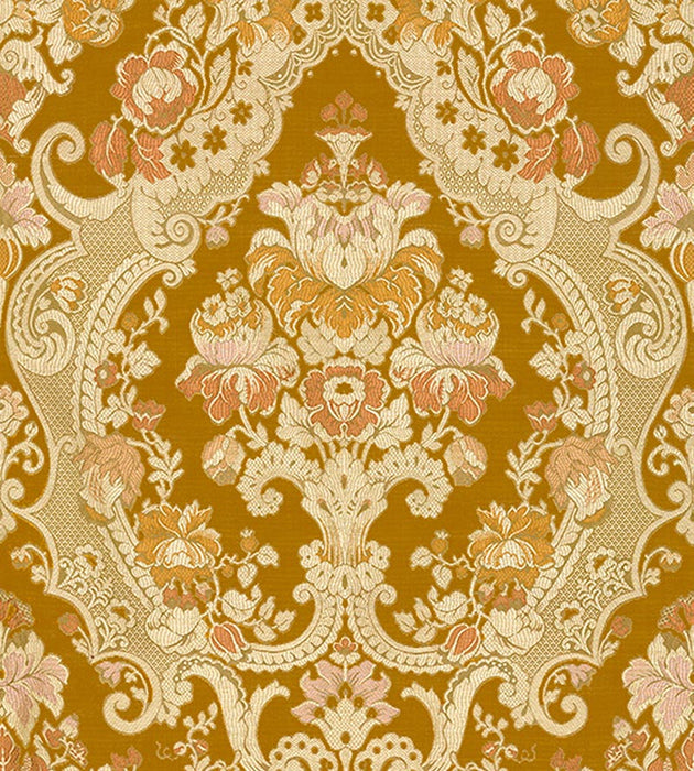 Old World Weavers Magnific Gold Fabric Sample ZA 00022558