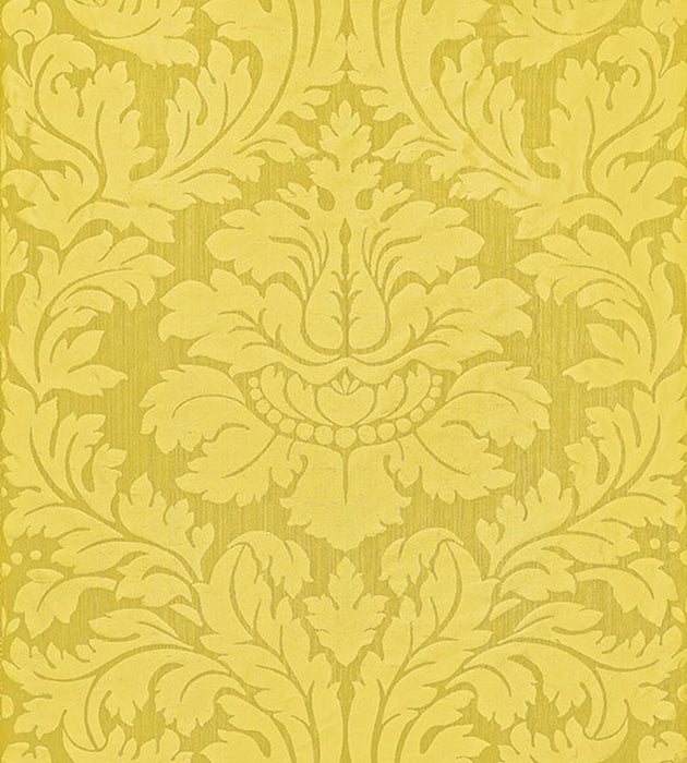 Old World Weavers Villa Regina Damask Lemon Fabric ZA 2160REGI