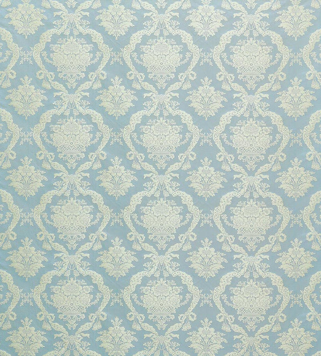 Old World Weavers Petrarca Damasco Powder Blue Fabric ZA 2201PETR