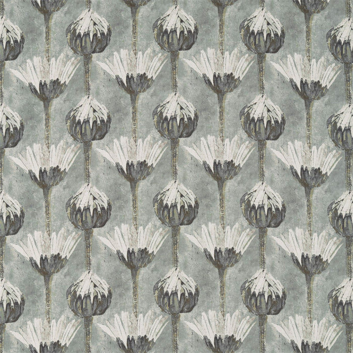 Zoffany Marketa Logwood Grey 322609 Fabric Sample ZBOL322609