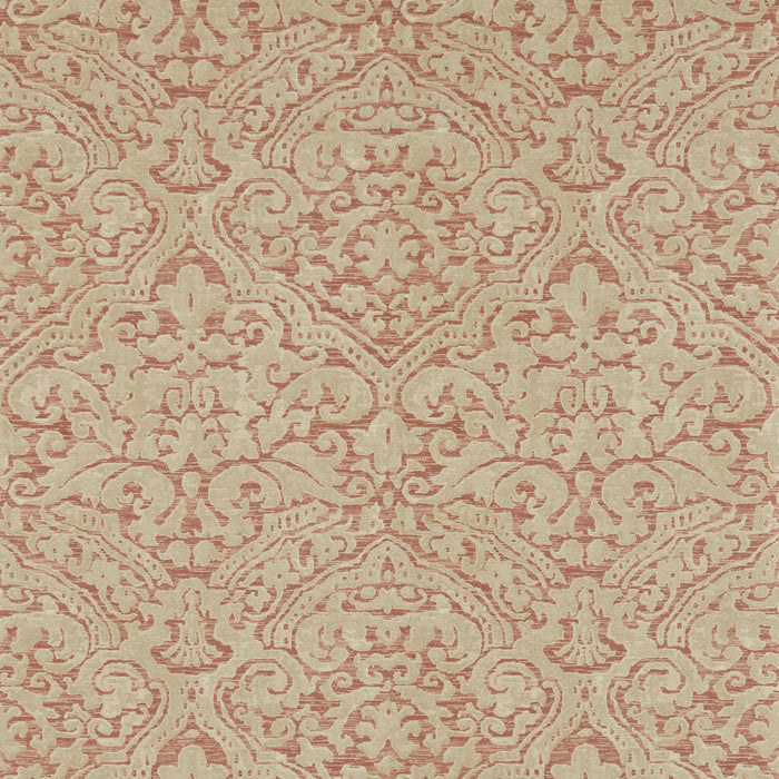 Zoffany Renaissance Damask Russet 312026 Wallpaper Sample ZCON312026