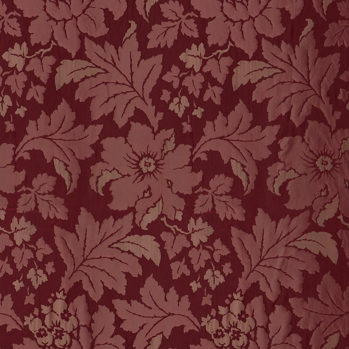 Zoffany Constantina Garnet 331912 Fabric Sample ZCON331912