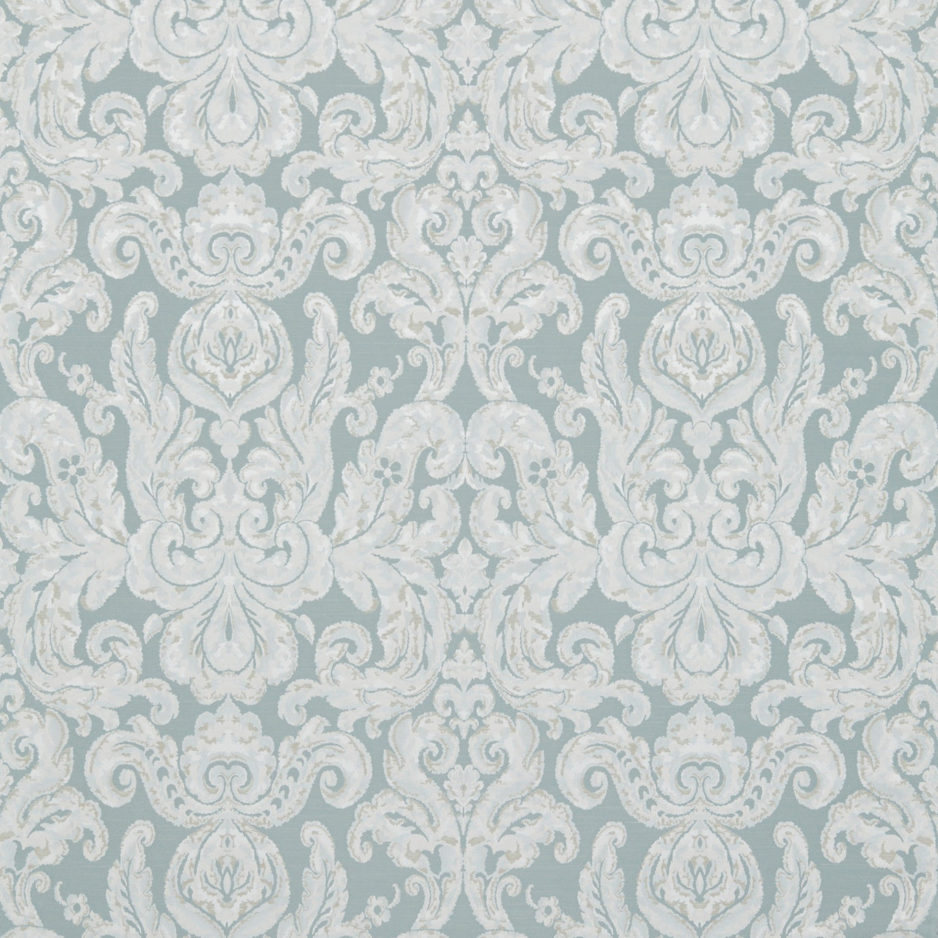 Zoffany Brocatello Pale Blue 331926 Fabric Sample ZCON331926