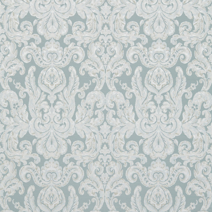 Zoffany Brocatello Pale Blue 331926 Fabric Sample ZCON331926