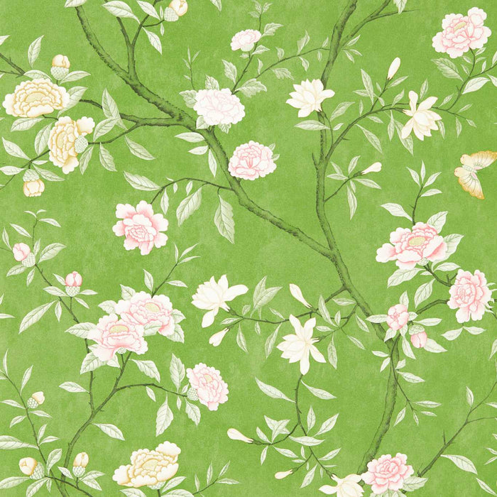 Zoffany Nostell Priory Evergreen 313030 Wallpaper Sample ZCOT313030