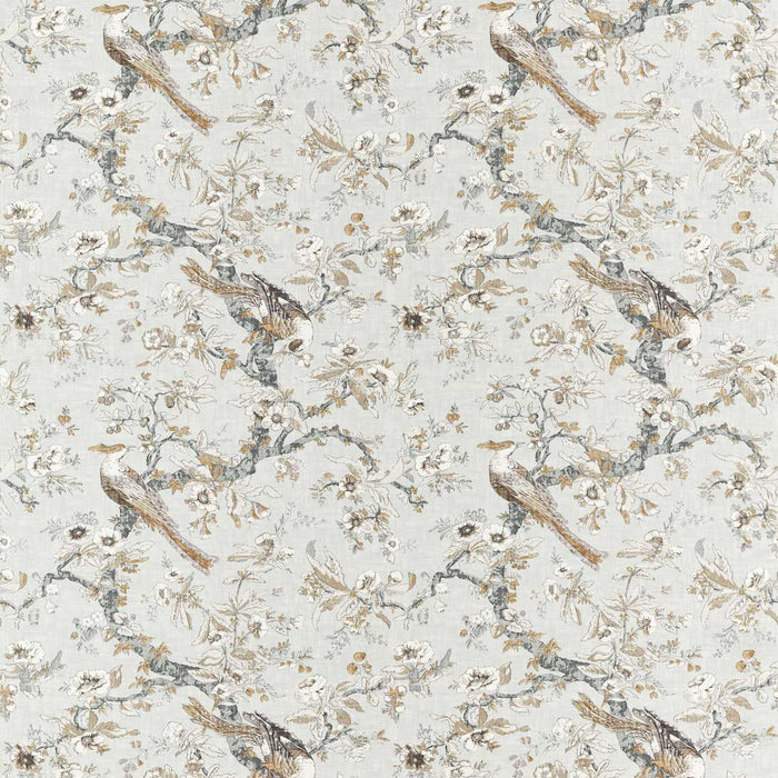 Zoffany Chintz Quartz Grey 322738 Fabric Sample ZCOT322738