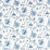 Zoffany Phaedra Toile Indigo 322739 Fabric Sample ZCOT322739