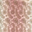 Zoffany Sezincote Damask Tuscan Pink 333299 Fabric Sample ZCOT333299