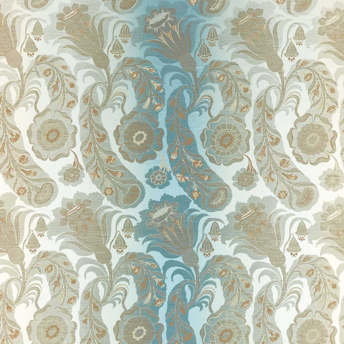 Zoffany Sezincote Damask La Seine 333300 Fabric Sample ZCOT333300