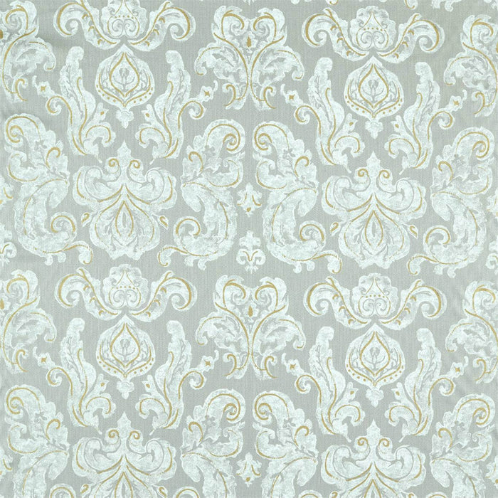 Zoffany Brocatello Impasto Silver 322681 Fabric Sample ZDAF322681