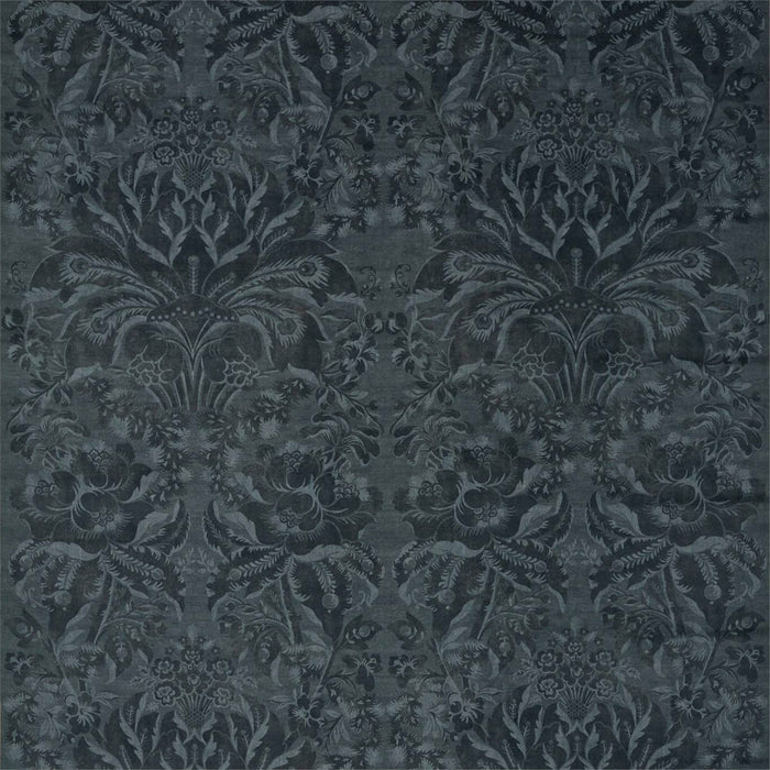 Zoffany Ducato Velvet Reign Blue 322688 Fabric Sample ZDAF322688