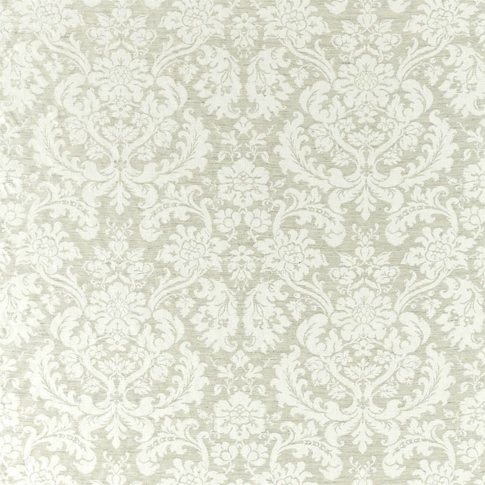 Zoffany Tours Weave Platinum White 333102 Fabric Sample ZDAF333102