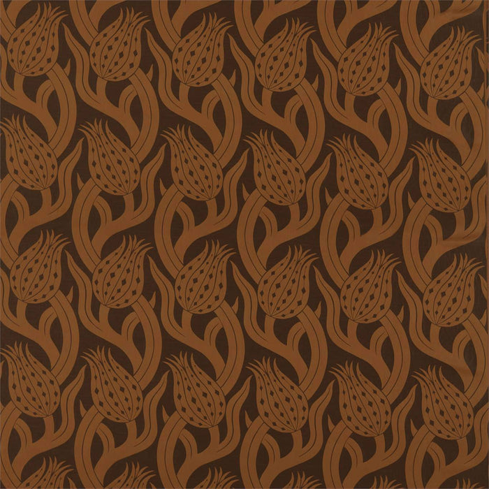 Zoffany Persian Tulip Weave Copper 333120 Fabric Sample ZDAF333120