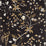 Zoffany Chambalon Trail Antique Gold/Vine Black 322654 Fabric Sample ZDAR322654