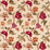 Zoffany Anjolie de Novo Russet 332981 Fabric Sample ZDAR332981