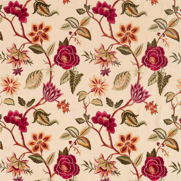 Zoffany Anjolie de Novo Russet 332981 Fabric Sample ZDAR332981