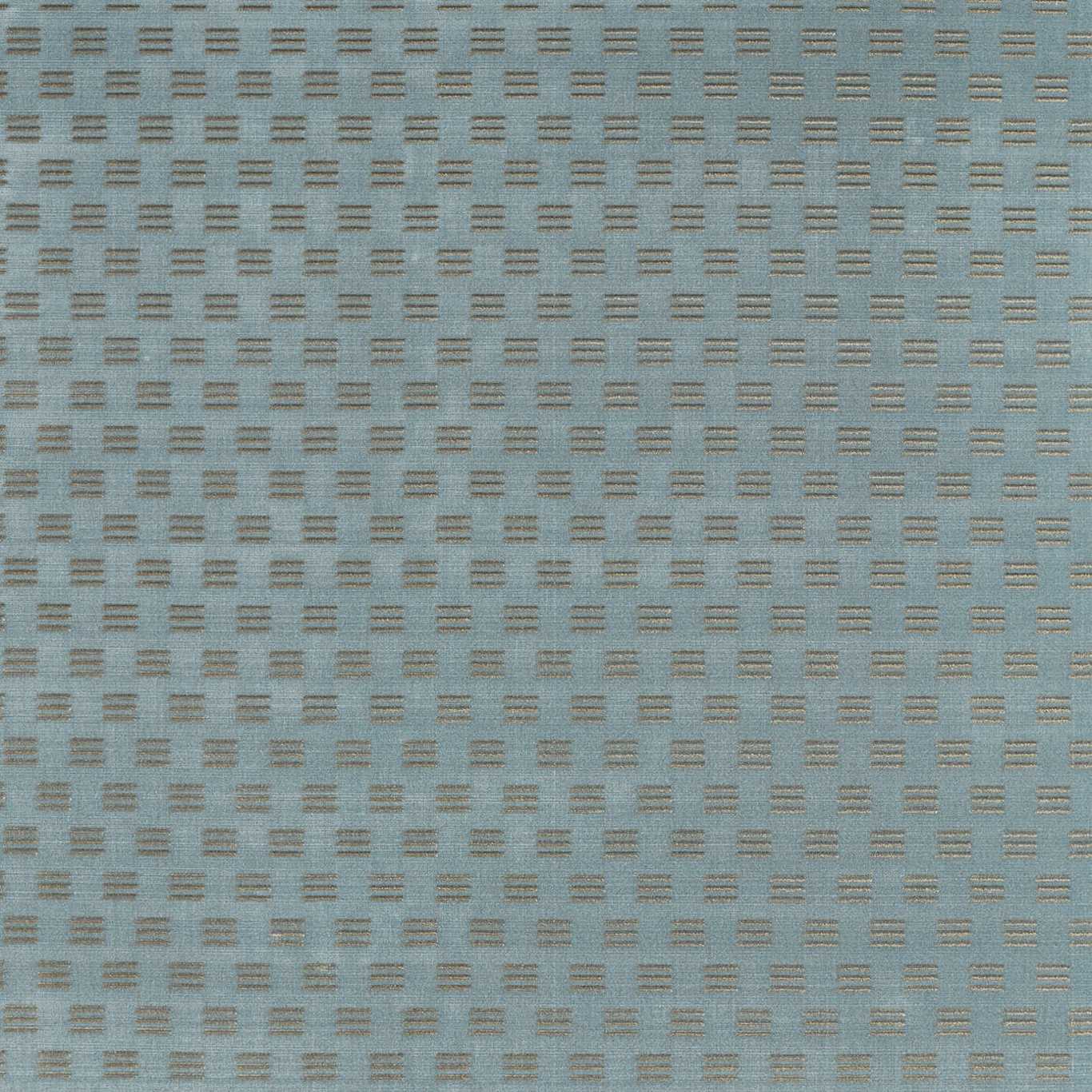 Zoffany Mustak Wedgwood Blue/Silver 333317 Fabric Sample ZDEV333317