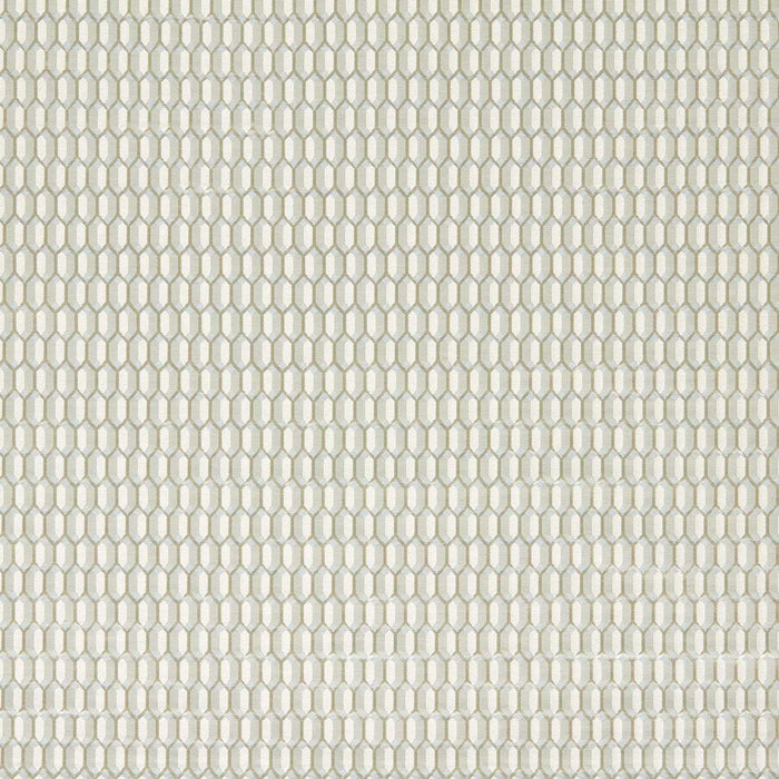 Zoffany Domino Trellis Quartz Grey 333335 Fabric Sample ZDOM333335