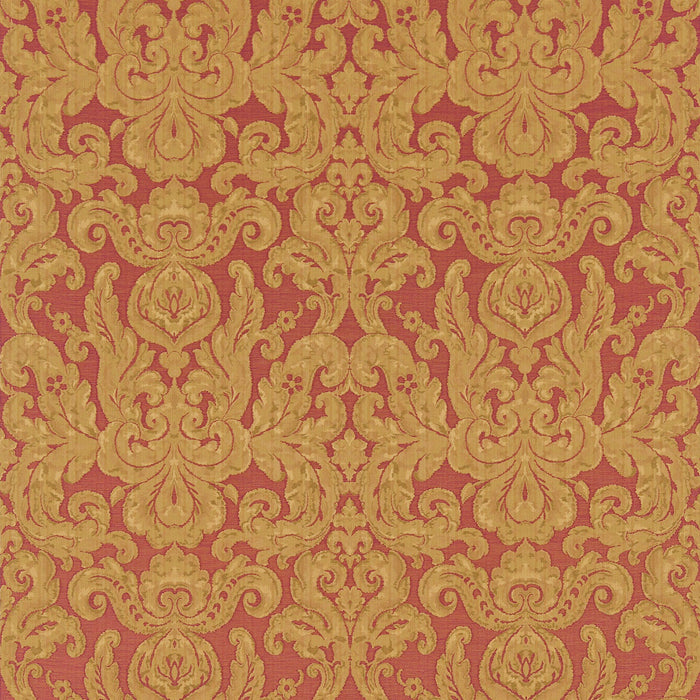 Zoffany Brocatello Red 85001 Fabric Sample ZGRD85001