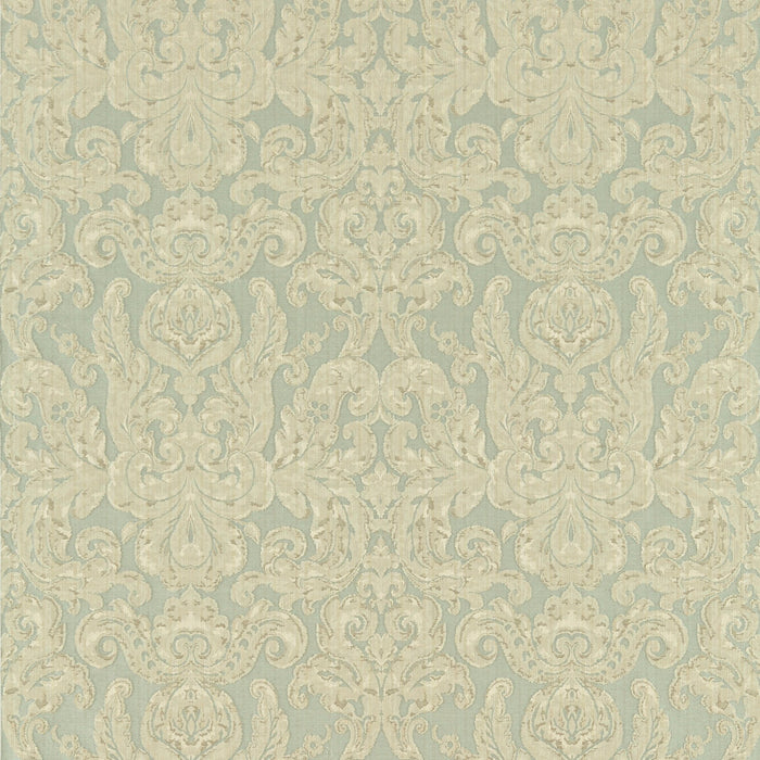 Zoffany Brocatello Light Blue 85010 Fabric Sample ZGRD85010