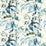 Zoffany Long Water Botanical Indigo 322713 Fabric Sample ZHIF322713