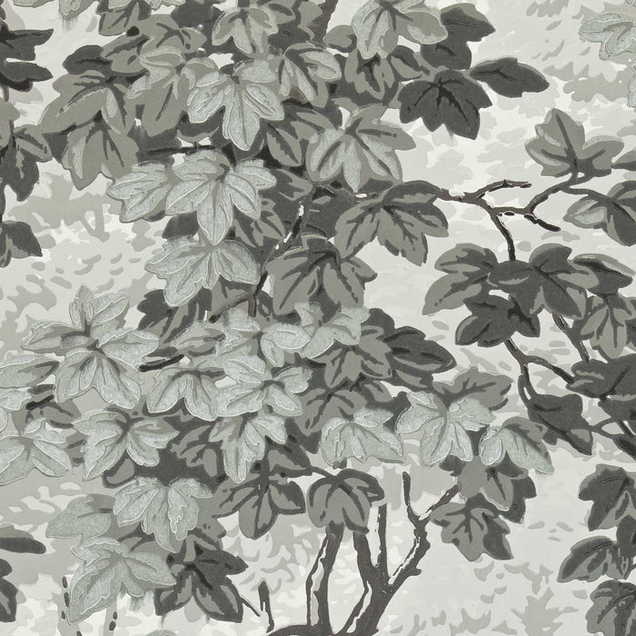 Zoffany Richmond Park Charcoal 310059 Wallpaper Sample ZINW310059