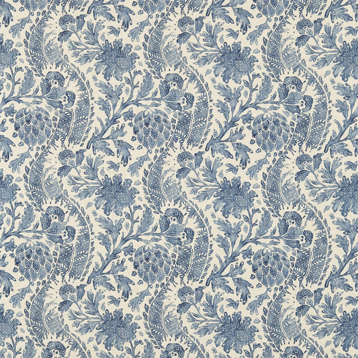 Zoffany Cochin Blue 321689 Fabric Sample ZJAI321689