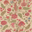 Zoffany Kalamkari Red/Green 321698 Fabric Sample ZJAI321698