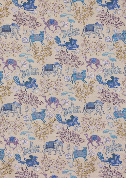 Pierre Frey Jardin De Mysore Bleu Wallpaper FP310002