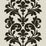 Seabrook Designs Bold Damask Ebony Wallpaper ZN50600