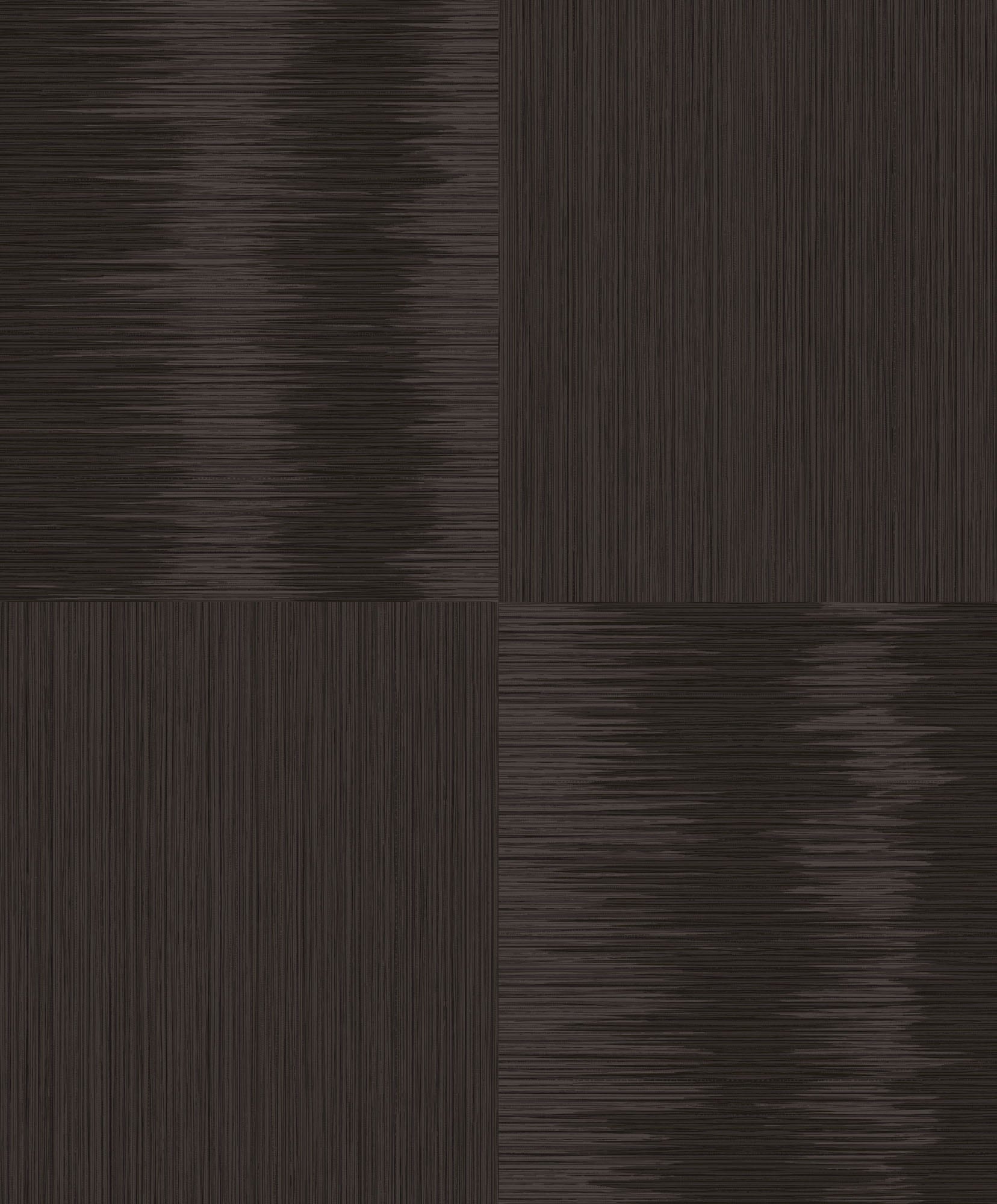 Seabrook Designs Line Patchwork Ebony Wallpaper ZN51500