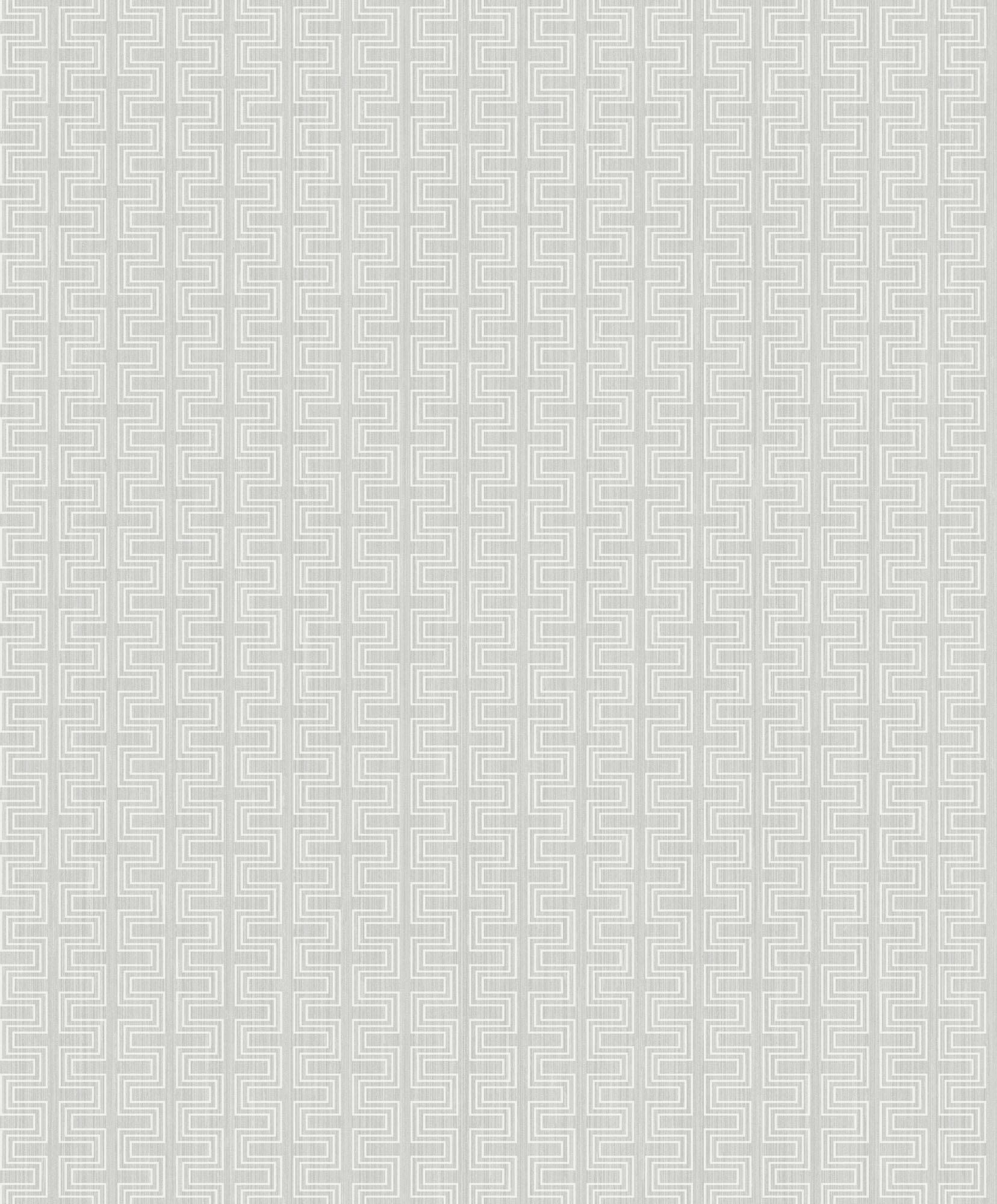 Seabrook Designs Small Geos Metallic Silver Wallpaper ZN51802