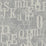 Seabrook Designs Block Letters Metallic Silver Wallpaper Sample ZN52110