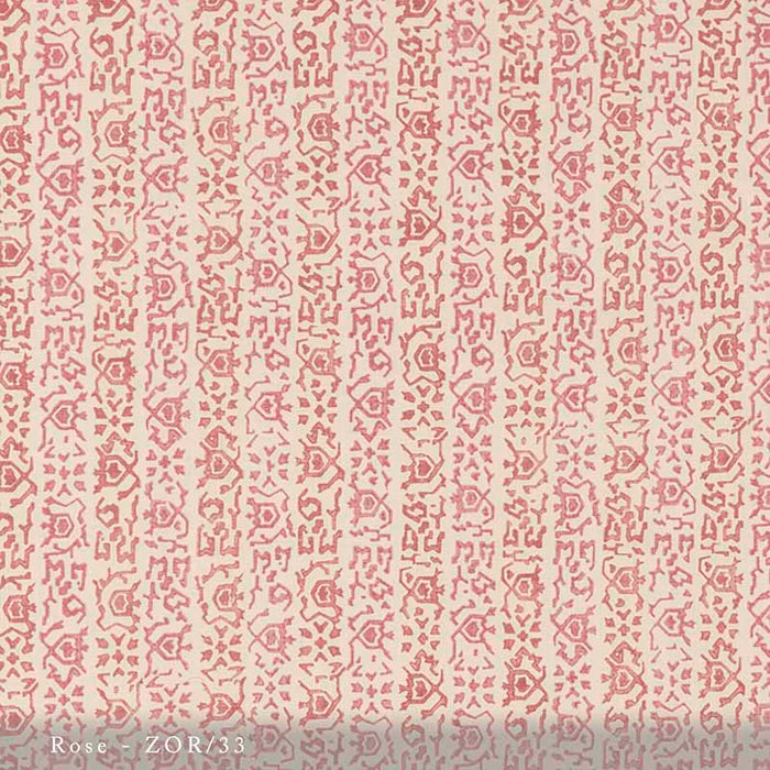 Lisa Fine Zoraya Rose Fabric Sample ZOR-33