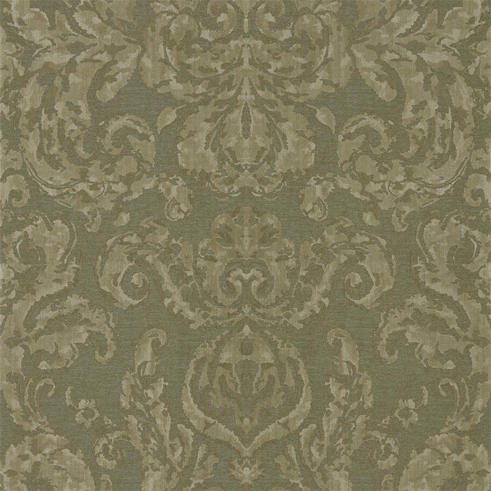 Zoffany Brocatello Olivine 312680 Wallpaper Sample ZPAL312680