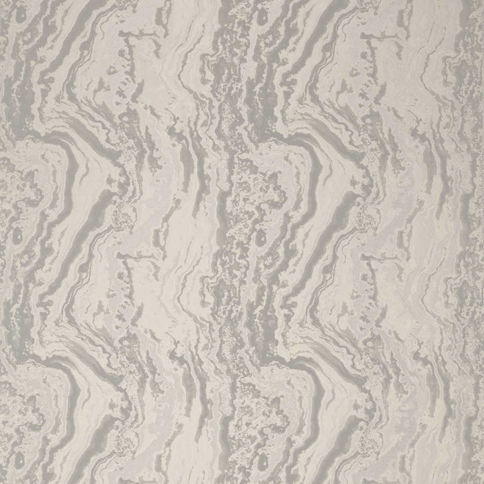 Zoffany Serpentine Platinum White 332668 Fabric Sample ZPHA332668