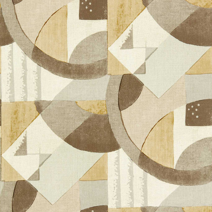 Zoffany Abstract 1928 Taupe 312889 Wallpaper Sample ZRHW312889