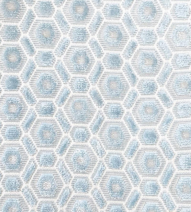 Old World Weavers Manetta Powder Blue Fabric ZS 0001MANE