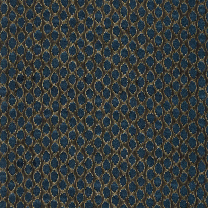 Zoffany Ikat Spot Ink 333255 Fabric Sample ZTAC333255