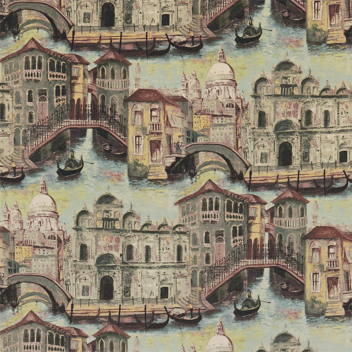 Zoffany The Gondolier Dawn 321247 Fabric Sample ZTES321247