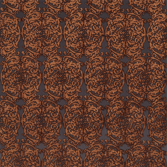 Zoffany Tespi Fig/Copper 331212 Fabric Sample ZTES331212