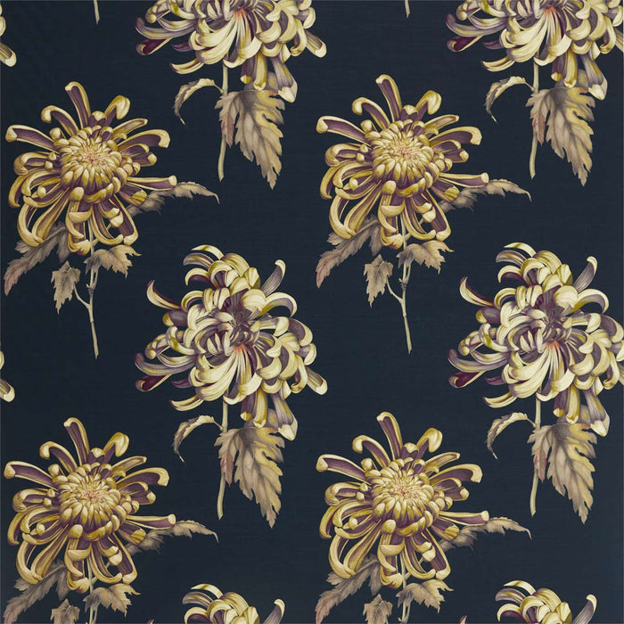 Zoffany Evelyn Tigers Eye/Ink 322644 Fabric Sample ZTOT322644