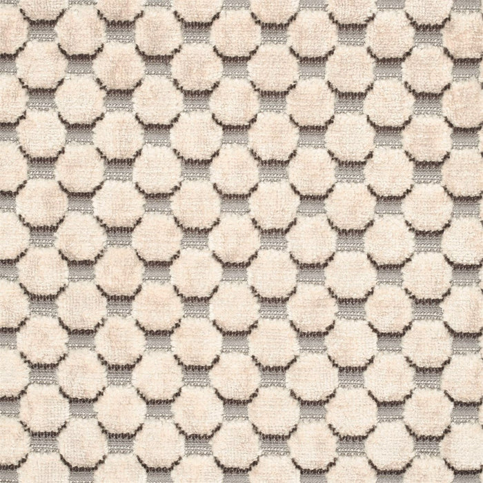 Zoffany Tespi Spot Silver/Pearl 332168 Fabric Sample ZTSV332168