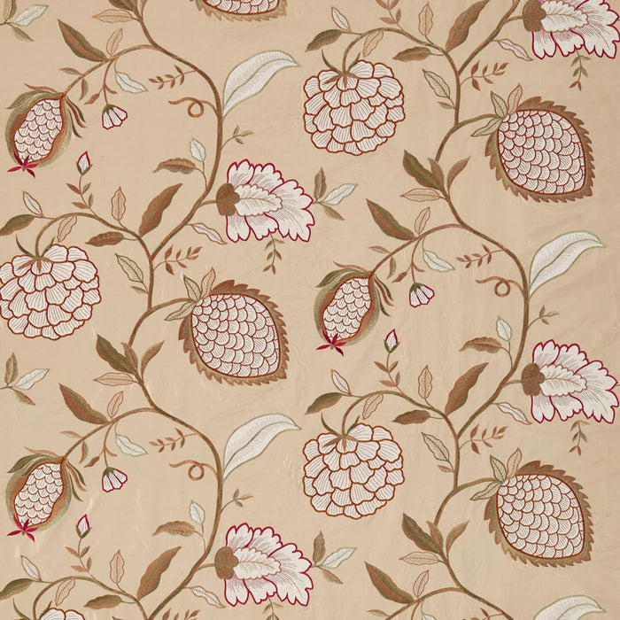 Zoffany Pomegranate Tree Sienna 332345 Fabric Sample ZWIN332345