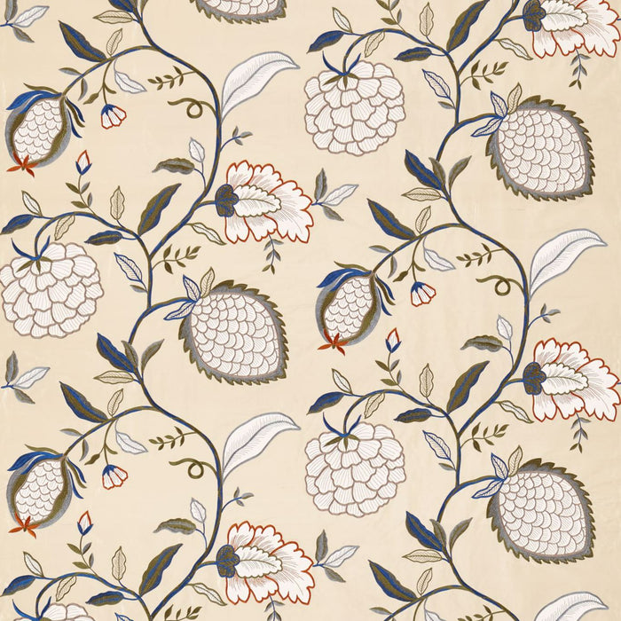 Zoffany Pomegranate Tree Indienne 332346 Fabric Sample ZWIN332346