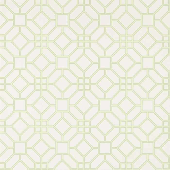 Zoffany Veranda Trellis Leaf 311343 Wallpaper Sample ZWOO311343