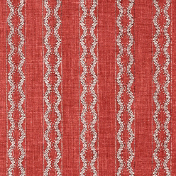 Peter Dunham Zanzibar Red Fabric Sample 111ZAN02